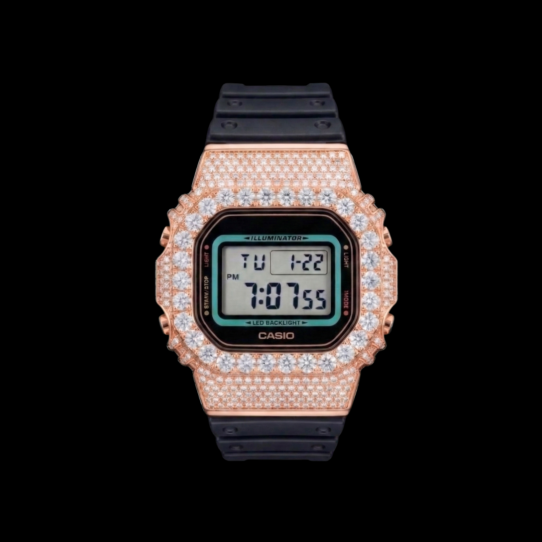 G-ICE Numérique - Boitier pour G-SHOCK - Moissanite VVS1