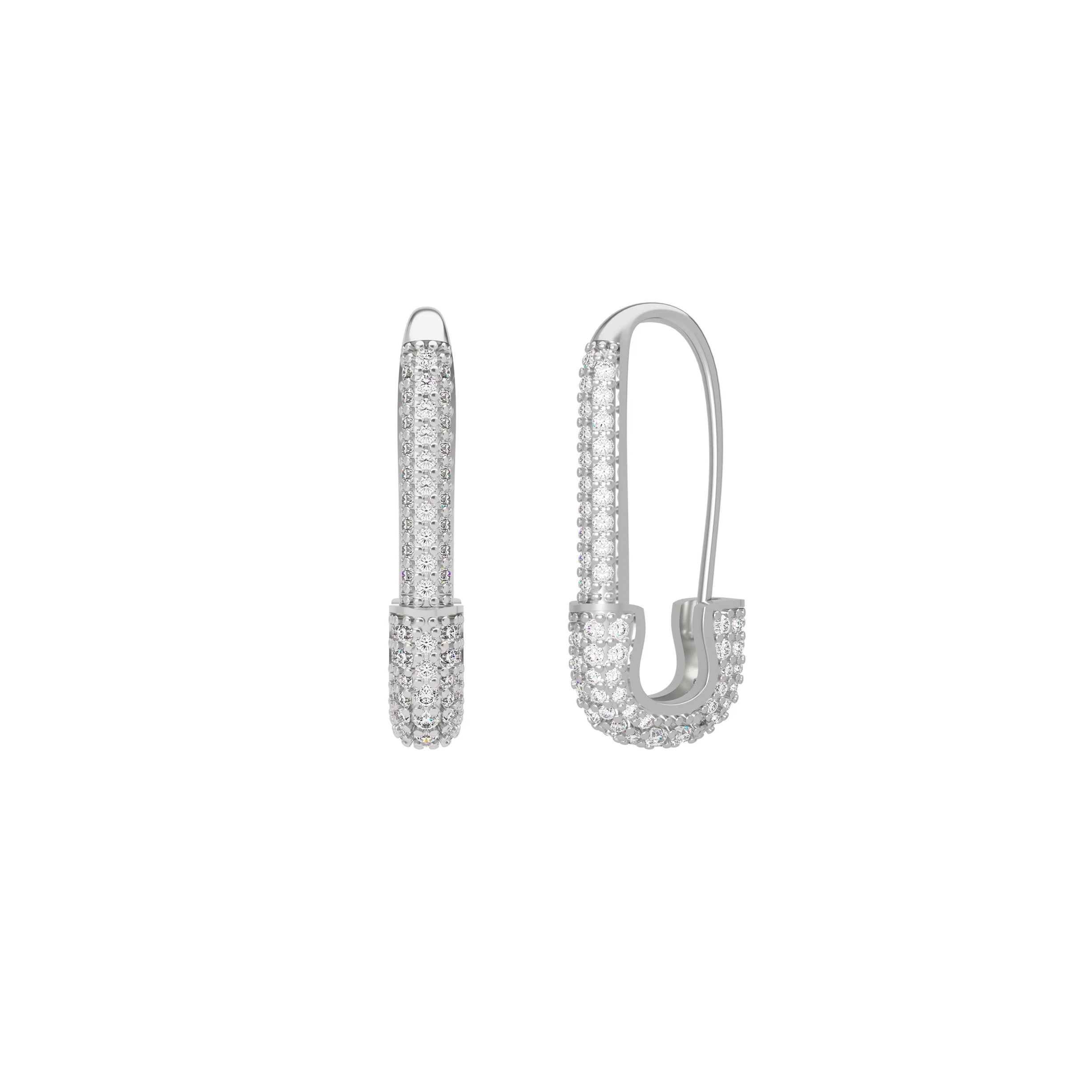 SHADOWLIGHT – Boucles d’oreilles Épingle 12 mm en Argent 925