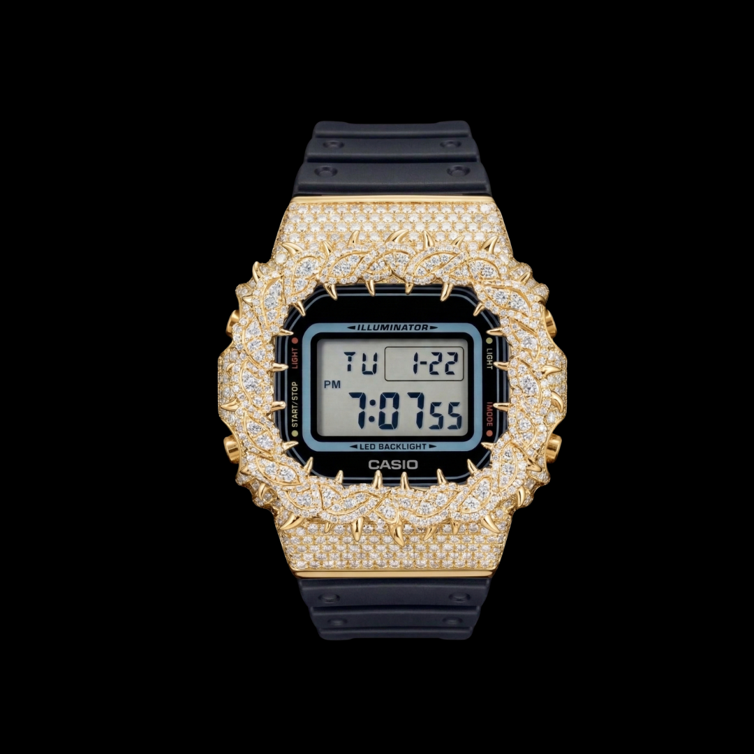 G-ICE Numérique - Boitier pour G-SHOCK - Moissanite VVS1