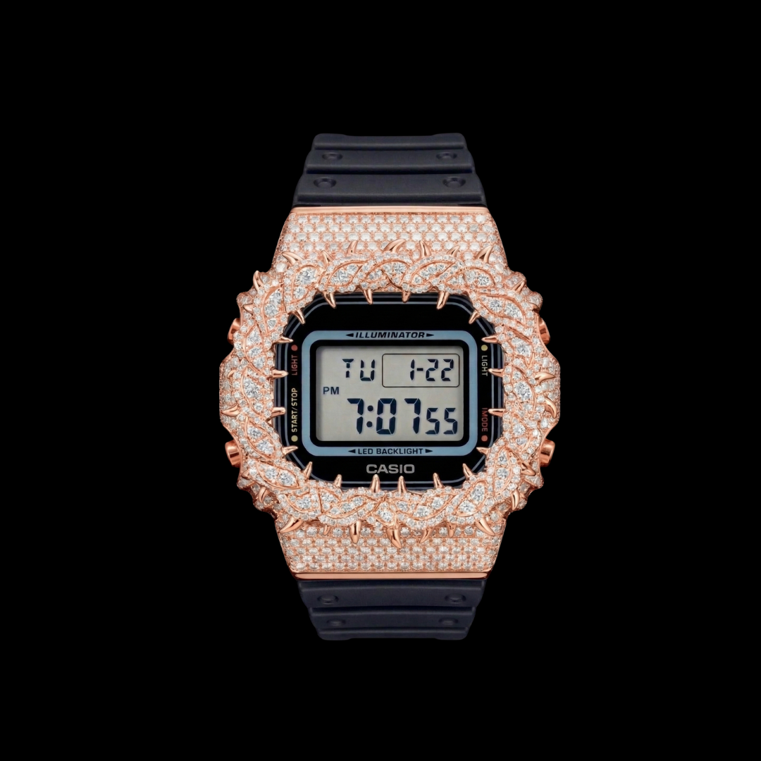 G-ICE Numérique - Boitier pour G-SHOCK - Moissanite VVS1