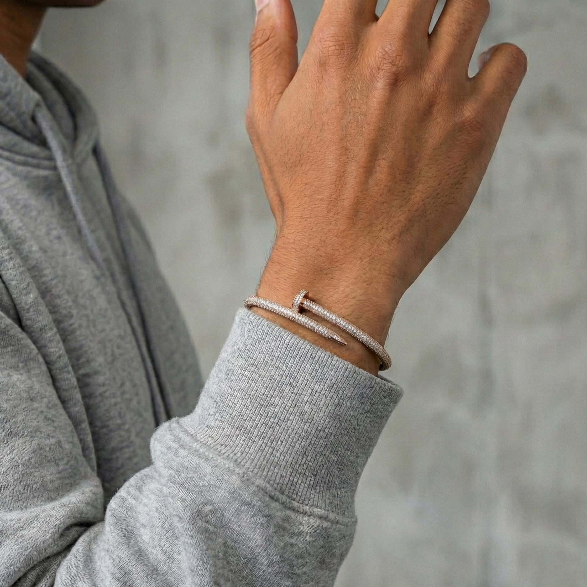 CLOUCHXY - Bracelet Clou - Or