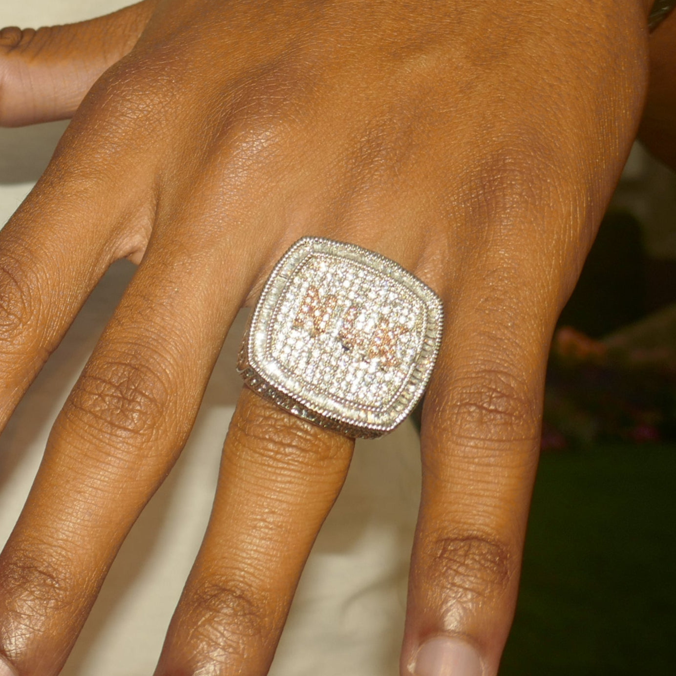 NLK - Bague USA personalisable 3mm - Or