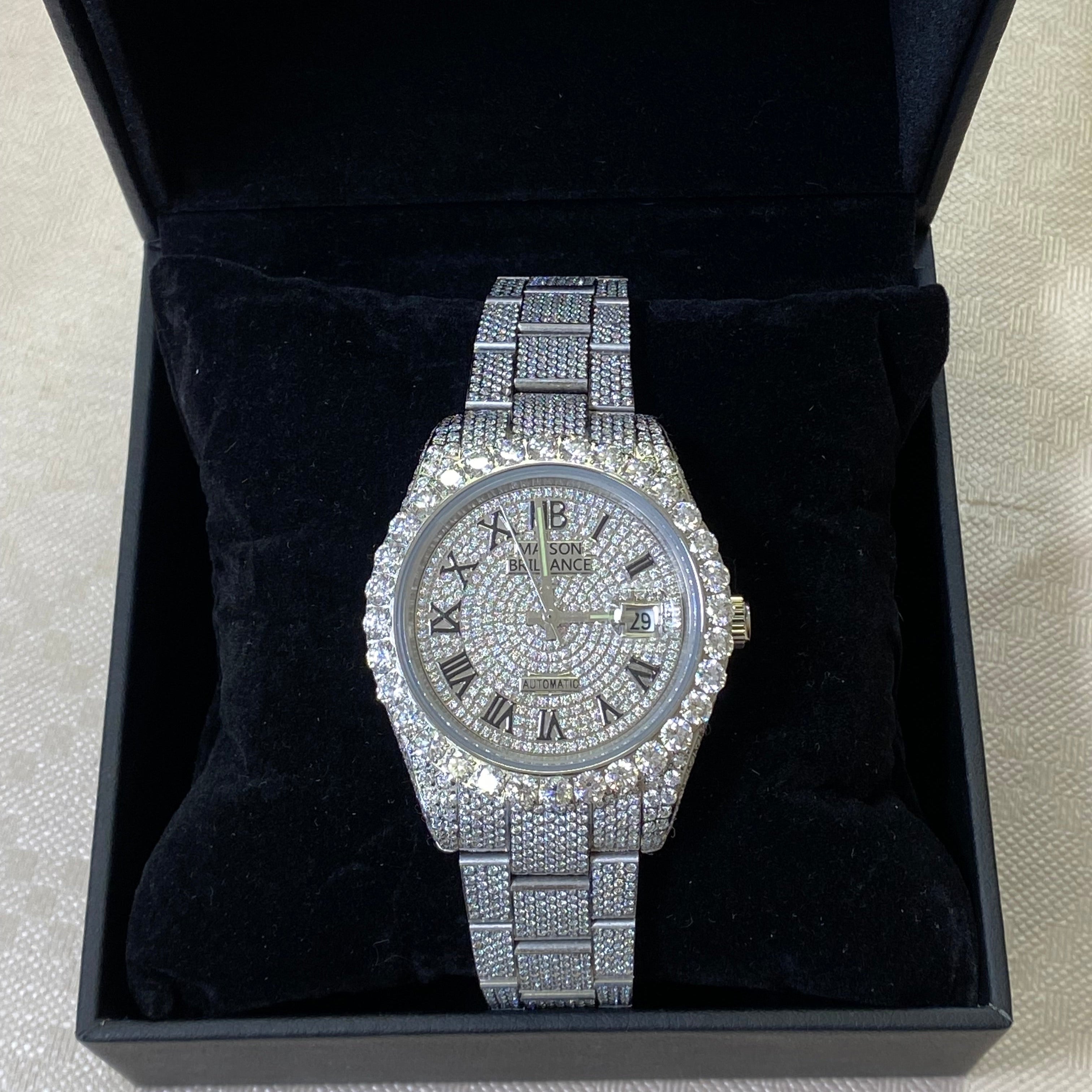 ICE - Montre Automatique FULL Moissanite VVS1