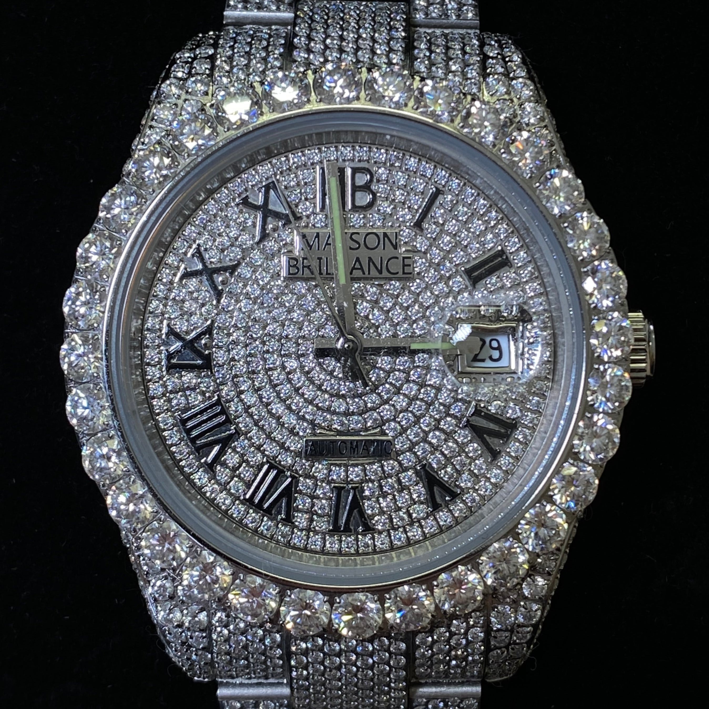 ICE - Montre Automatique FULL Moissanite VVS1