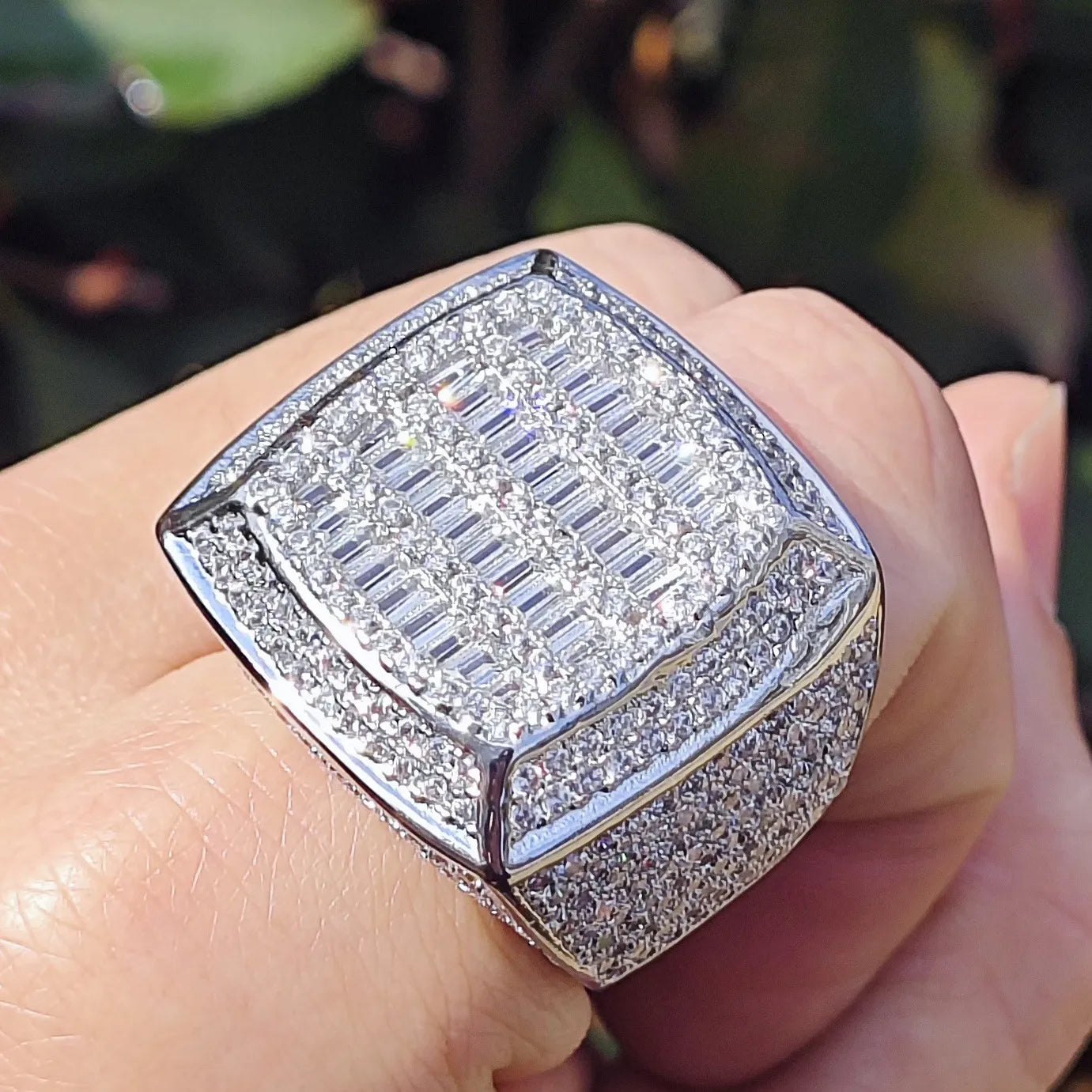 TREMOR - Bague Carrée - Or