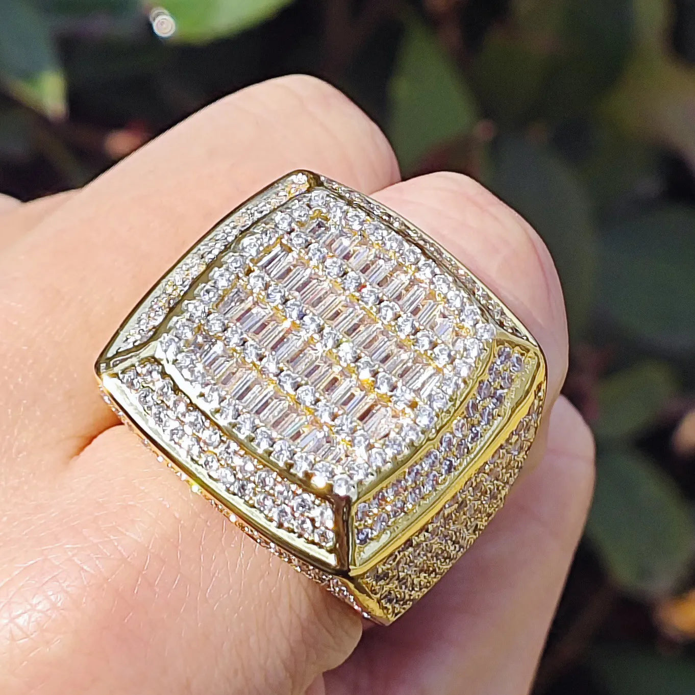 TREMOR - Bague Carrée - Or