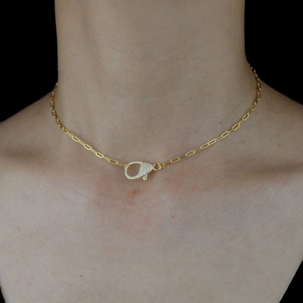 AYOS - Chaîne pendentif Attache - Argent 925 - Maison Brillance