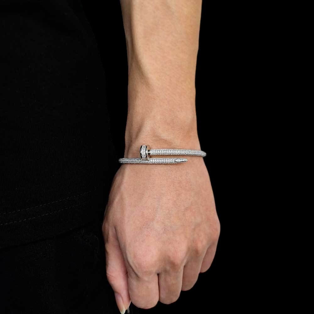 CLOUCHXY - Bracelet Clou - Or - Maison Brillance