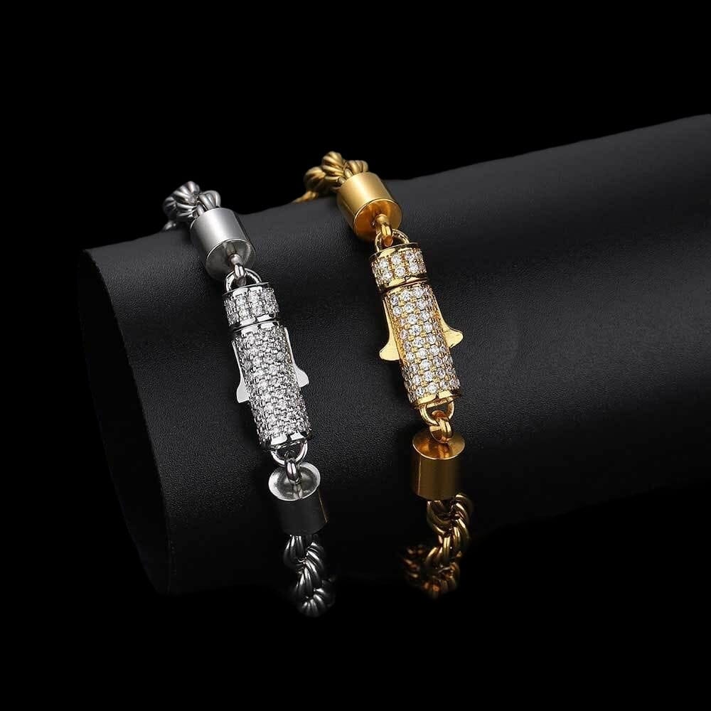 FALIS - Chaîne Torsadée 6mm - Acier inoxydable - Maison Brillance