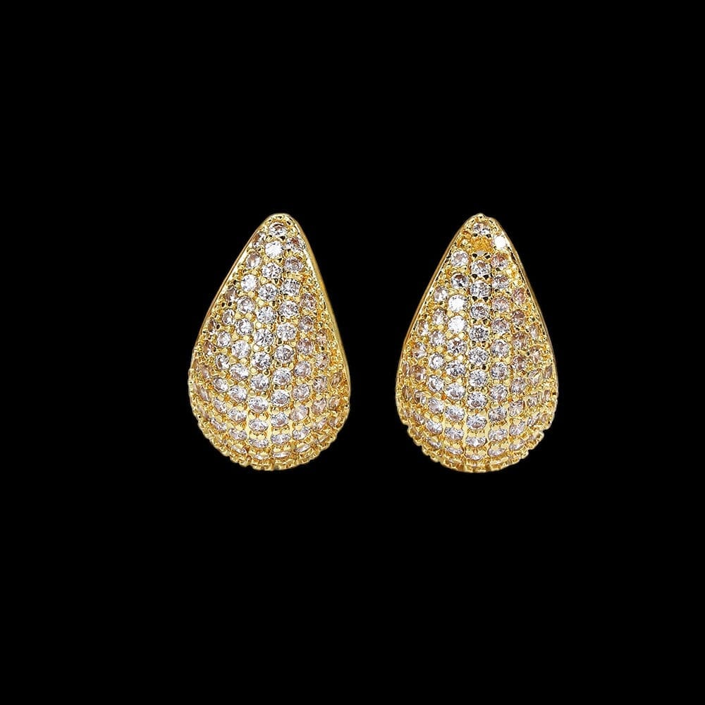 Goutax - Boucles d'oreilles Goutte - Or - Maison Brillance