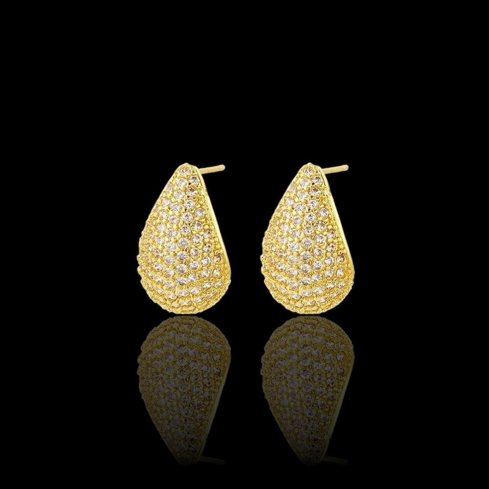 Goutax - Boucles d'oreilles Goutte - Or - Maison Brillance