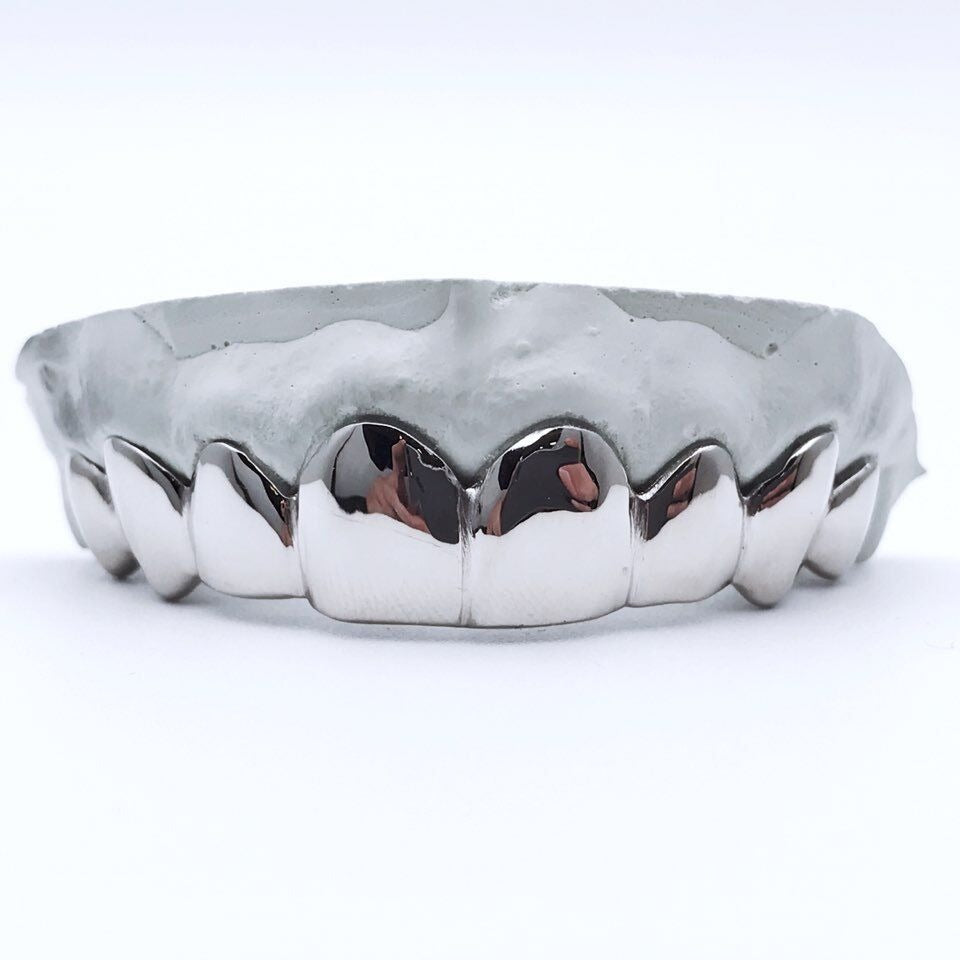 GRILLZ ARGENT 925 / Dents Pleines ou Motifs