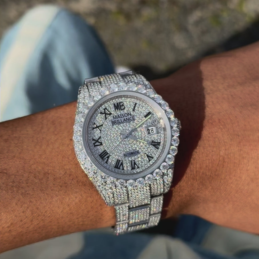 ICE - Montre Automatique FULL Moissanite VVS1