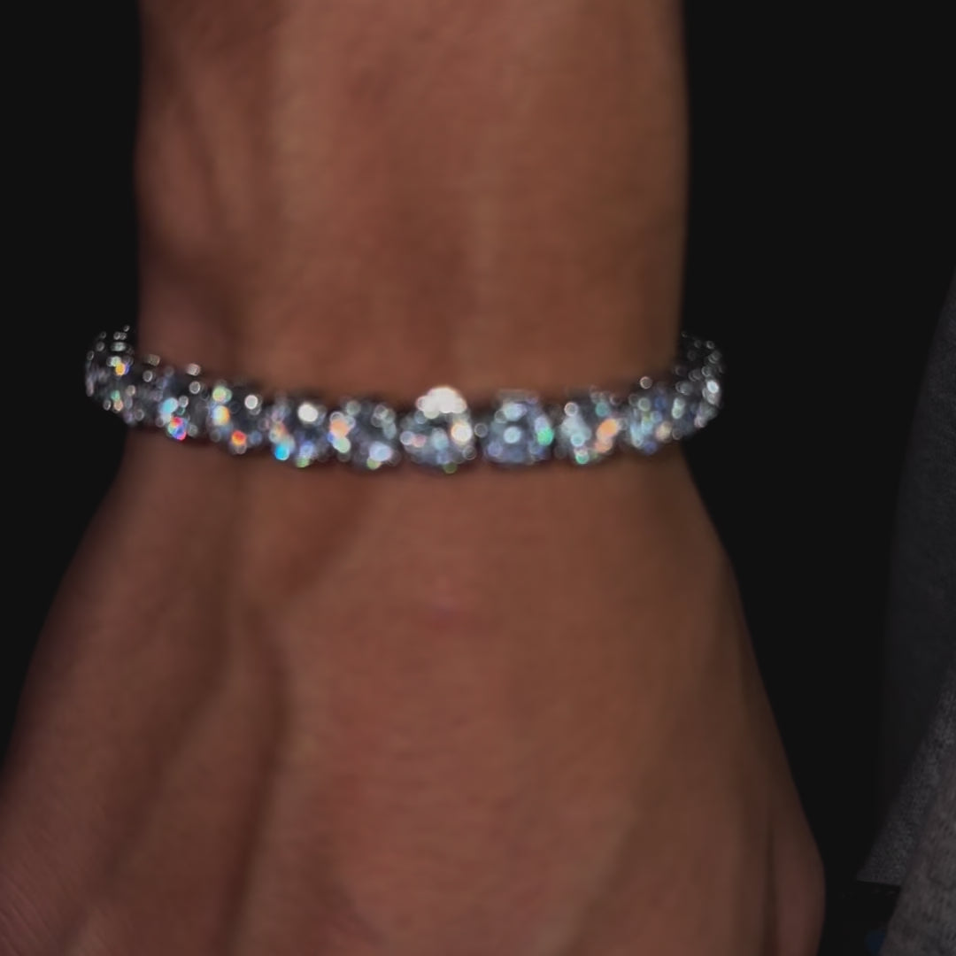 DROXY - Chaîne + Bracelet de Tennis 3 à 5mm - Or