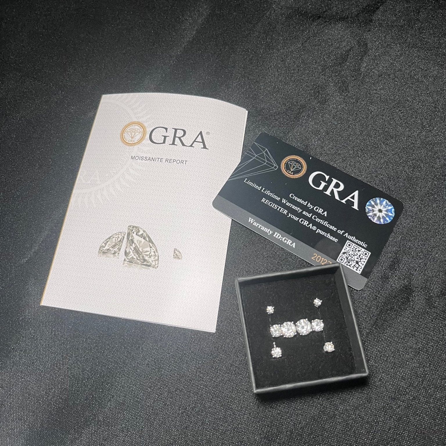 SIRIUS - Puces d'Oreilles - Moissanite VVS1 Argent 925 - Maison Brillance