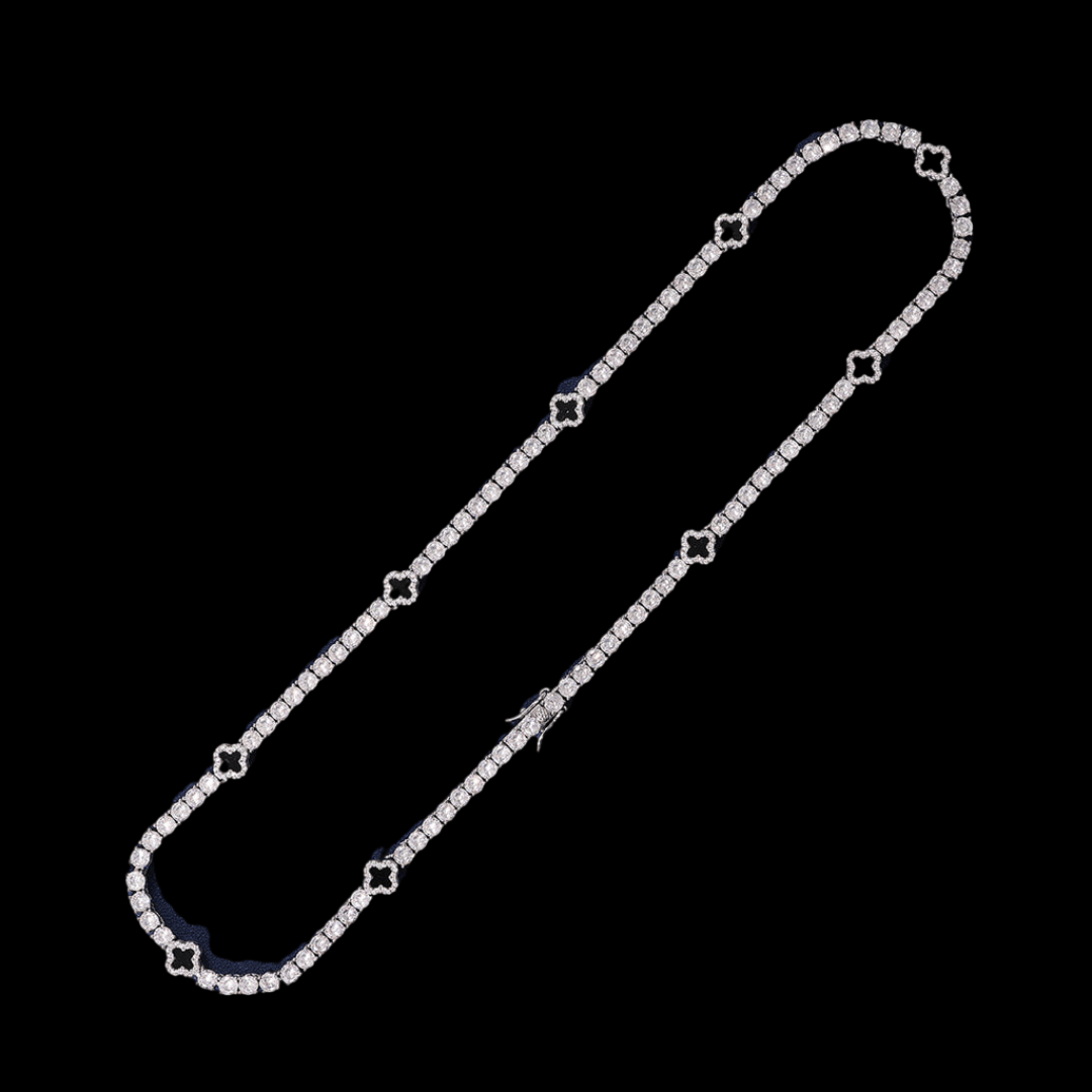 STARY - Chaîne de Tennis Étoile 4mm - Or - Maison Brillance