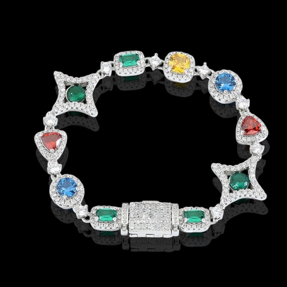 TRAWO - Bracelet étoile 10 mm - Or - Maison Brillance