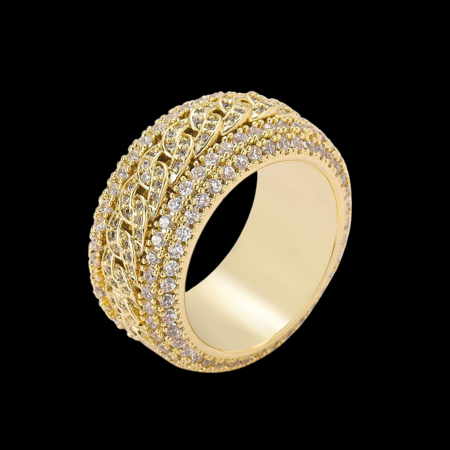 TRITOX - Bague Torsadée - Or - Maison Brillance