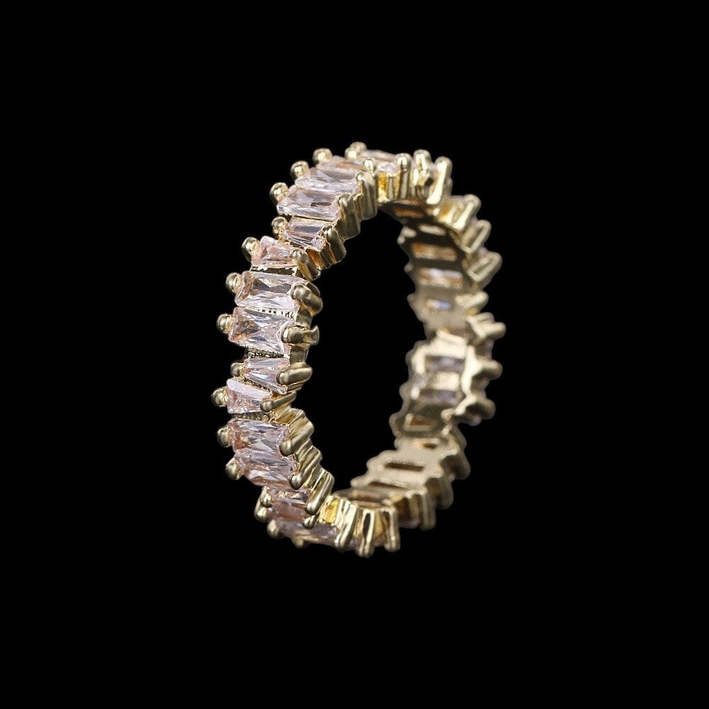 VALOS - Bague Baguette - Or - Maison Brillance