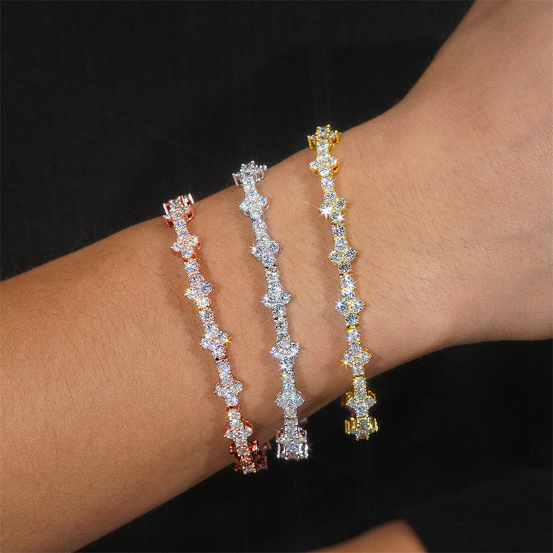 Frysa - Gold/white plated