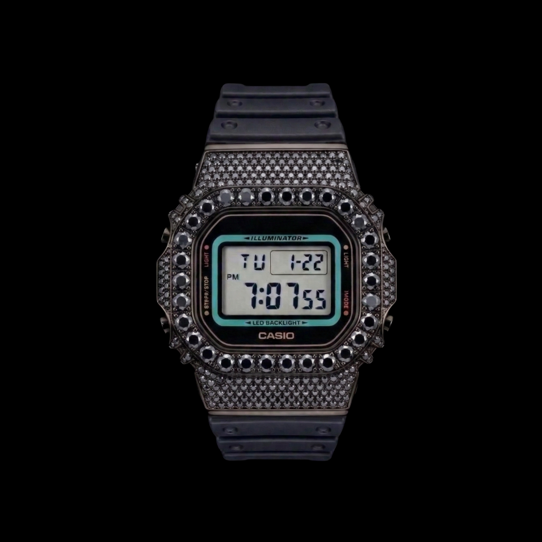 G-ICE Numérique - Boitier pour G-SHOCK - Moissanite VVS1