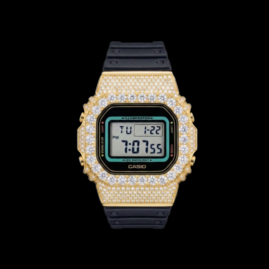 G-ICE Numérique - Boitier pour G-SHOCK - Moissanite VVS1