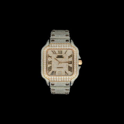 NOCTIS - Montre Automatique FULL Moissanite VVS1