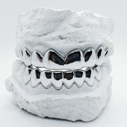 GRILLZ ARGENT 925 / Dents Pleines ou Motifs
