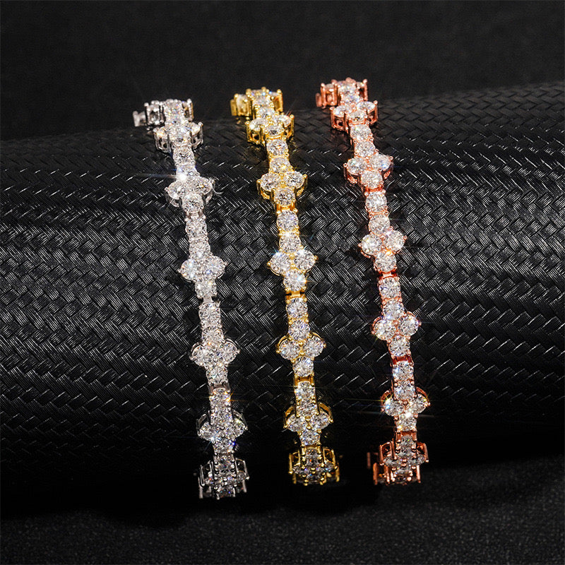 Frysa - Gold/white plated