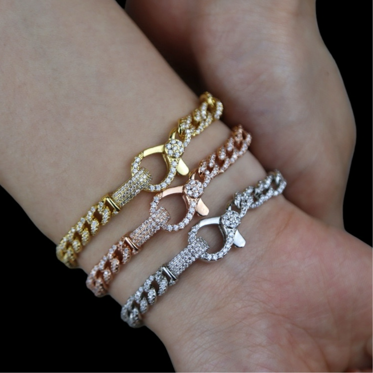 Yoras - gold/white/pink plated