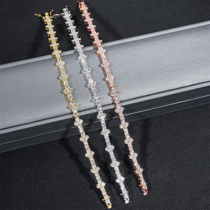 Frysa - Gold/white plated