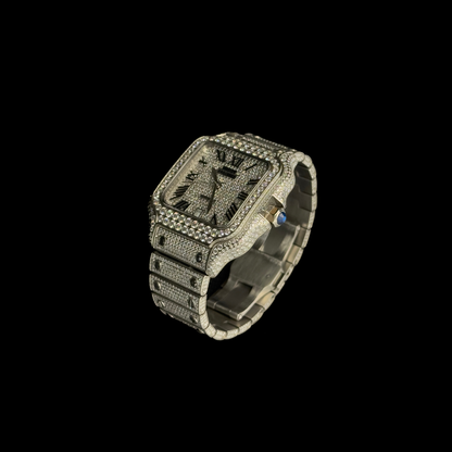 NOCTIS - Montre Automatique FULL Moissanite VVS1