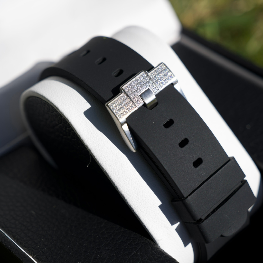 CRISTAL ARABICA - Montre Automatique Moissanite VVS1