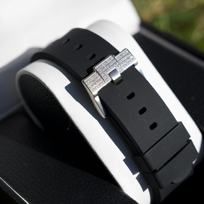CRISTAL ARABICA - Montre Automatique Moissanite VVS1