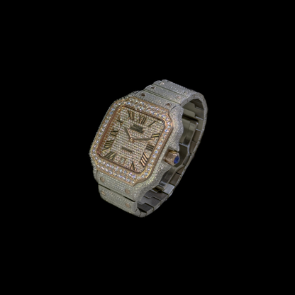 NOCTIS - Montre Automatique FULL Moissanite VVS1