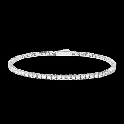 CELESTIA - Bracelet de Tennis 2 à 6,5 mm - Moissanite VVS1 Argent 925