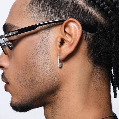 SHADOWLIGHT – Boucles d’oreilles Épingle 12 mm en Argent 925