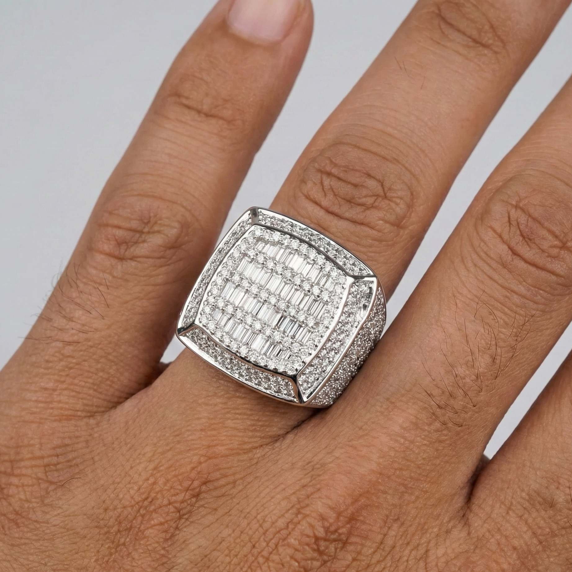 TREMOR - Bague Carrée - Or