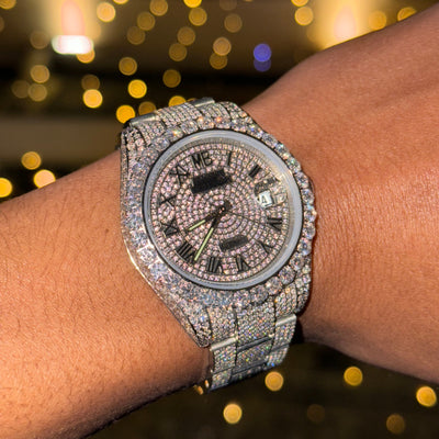 ICE - Montre Automatique FULL Moissanite VVS1