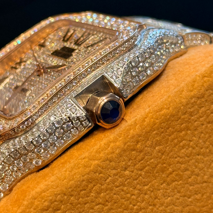 NOCTIS - Montre Automatique FULL Moissanite VVS1