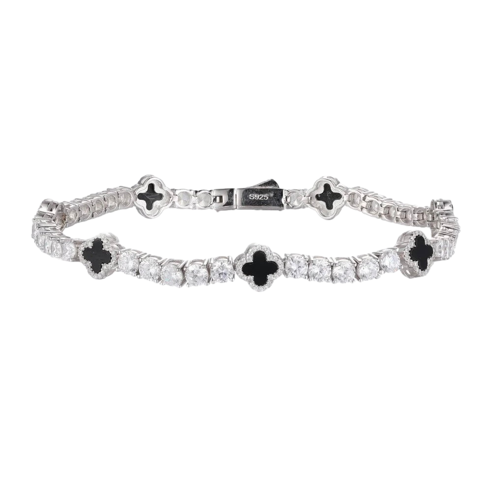 STARY - Bracelet de Tennis Étoile 4mm - Or