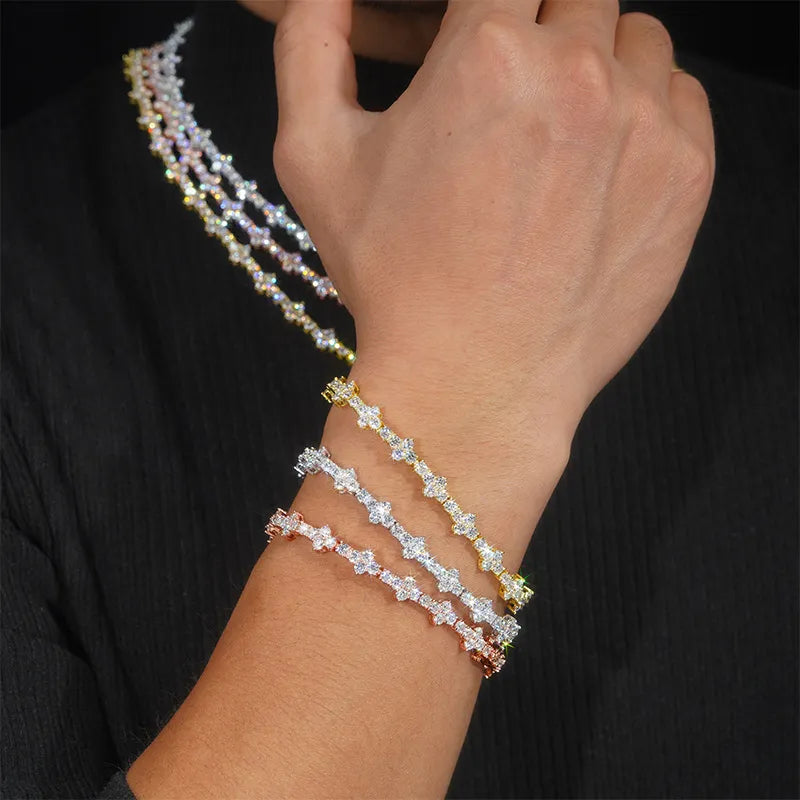 Frysa - Gold/white plated