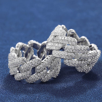 AURIGA - Bague Cubaine 11mm - Or - Maison Brillance