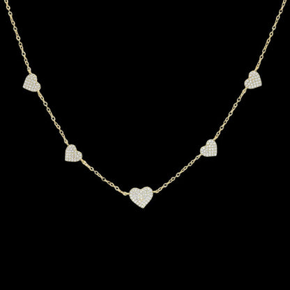 Chyso - Or blanc collier Maison Brillance Or 