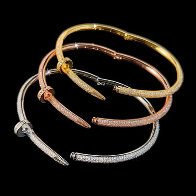 CLOUCHXY - Bracelet Clou - Or - Maison Brillance