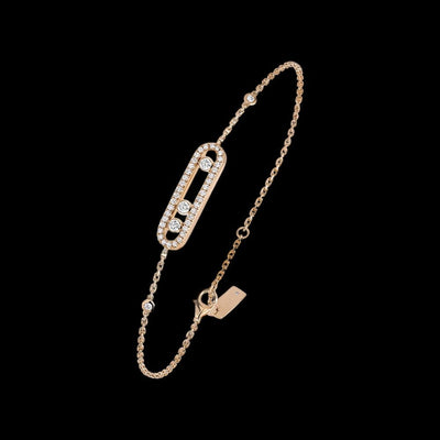 HOPAS - Bracelet Triple Pierre - Argent 925 - Maison Brillance