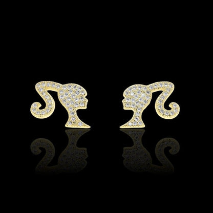 Hory - Or boucles d'oreilles Maison Brillance 