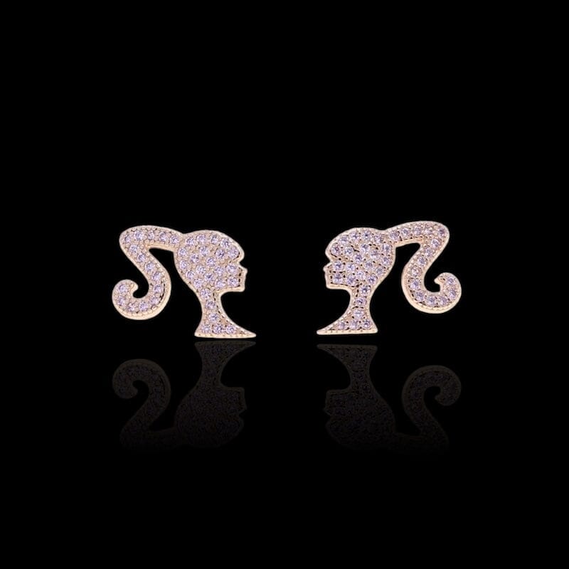 Hory - Or rose boucles d'oreilles Maison Brillance 