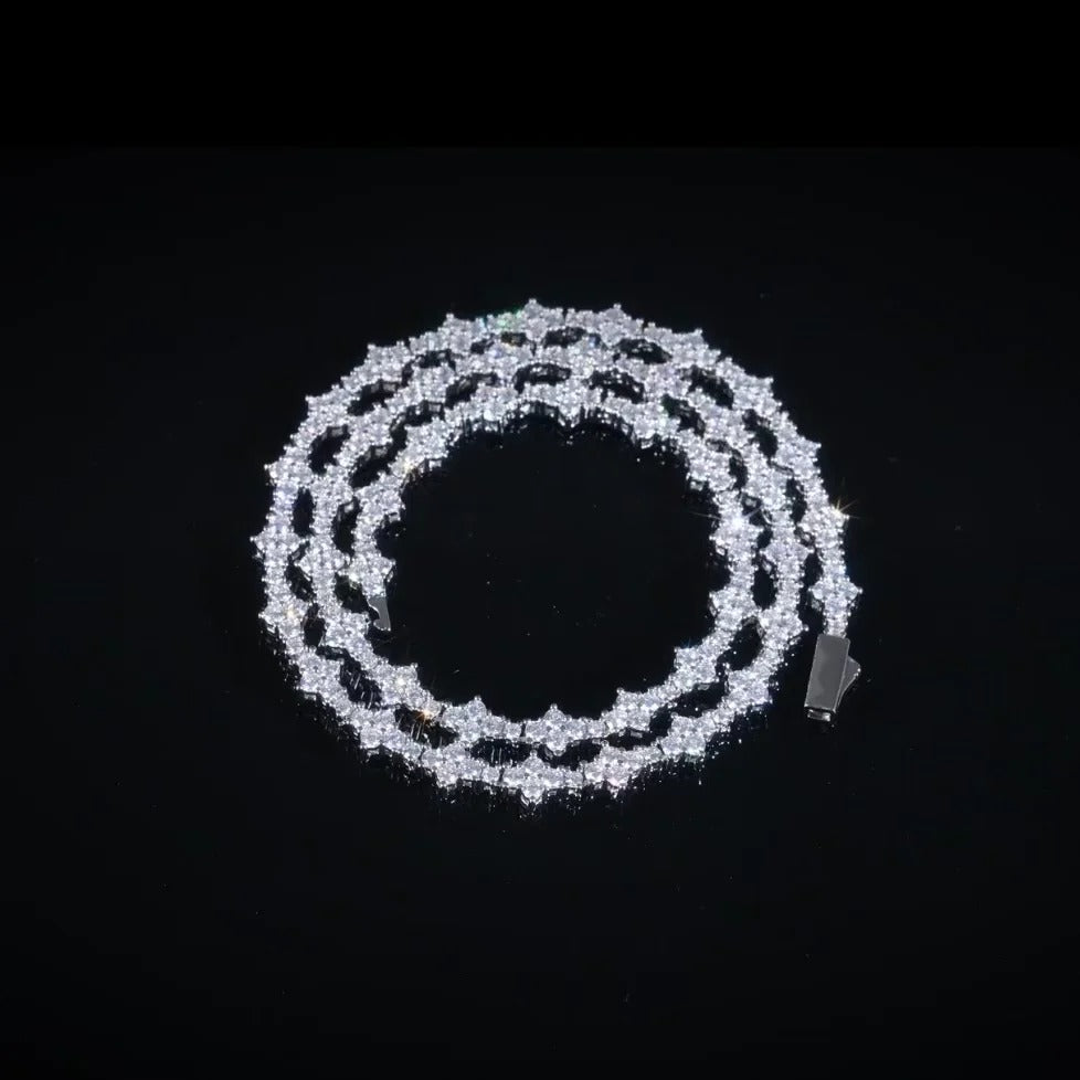 FRYSA - Collier de Tennis Rose 3 mm - Or