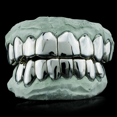 GRILLZ ARGENT 925 / Dents Pleines ou Motifs